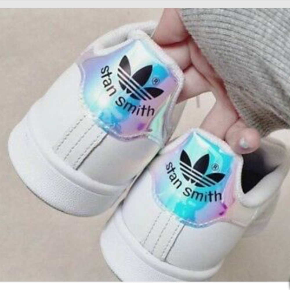 adidas stan smith iridescent hologram mirror